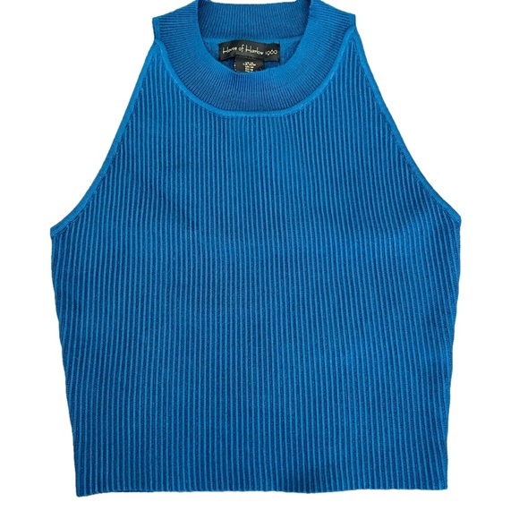 House of Harlow 1960 Tops - NWT House of Harlow 1960 crop top, cerulean, medium